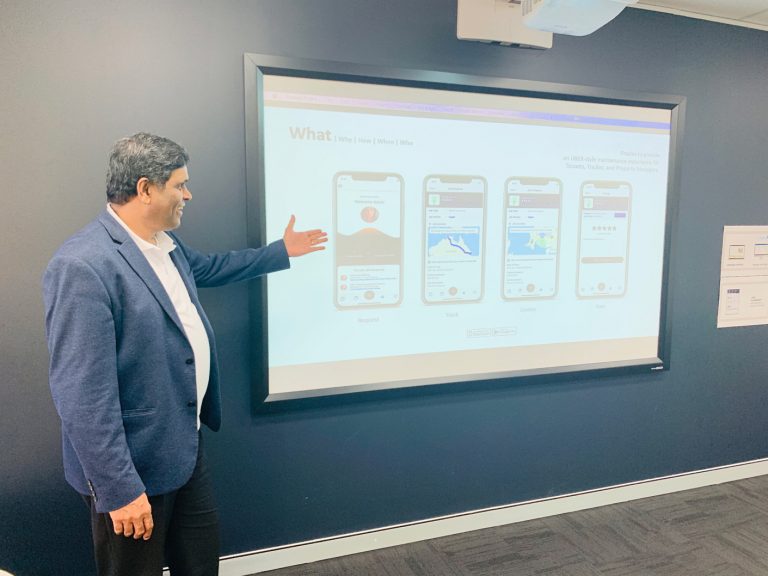 logan-nathan-presenting i4tradies app i4tradies